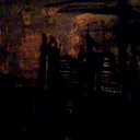 thumbnail of Dark City: Amber painting