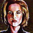 thumbnail of Dana Scully painting