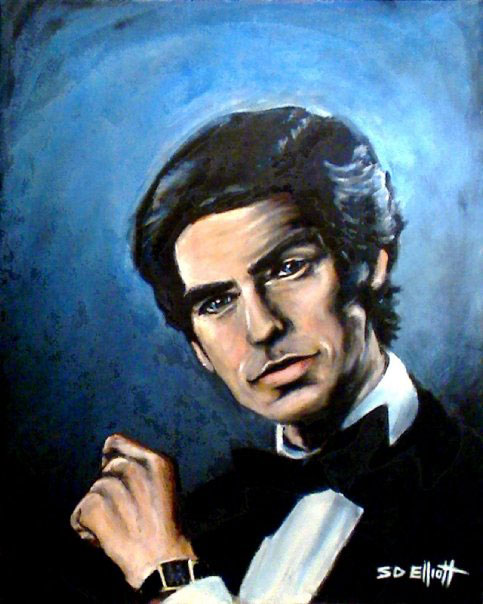 full view of Remington Steele painting