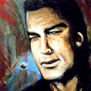 thumbnail of Steven Seagal - Sees Red painting